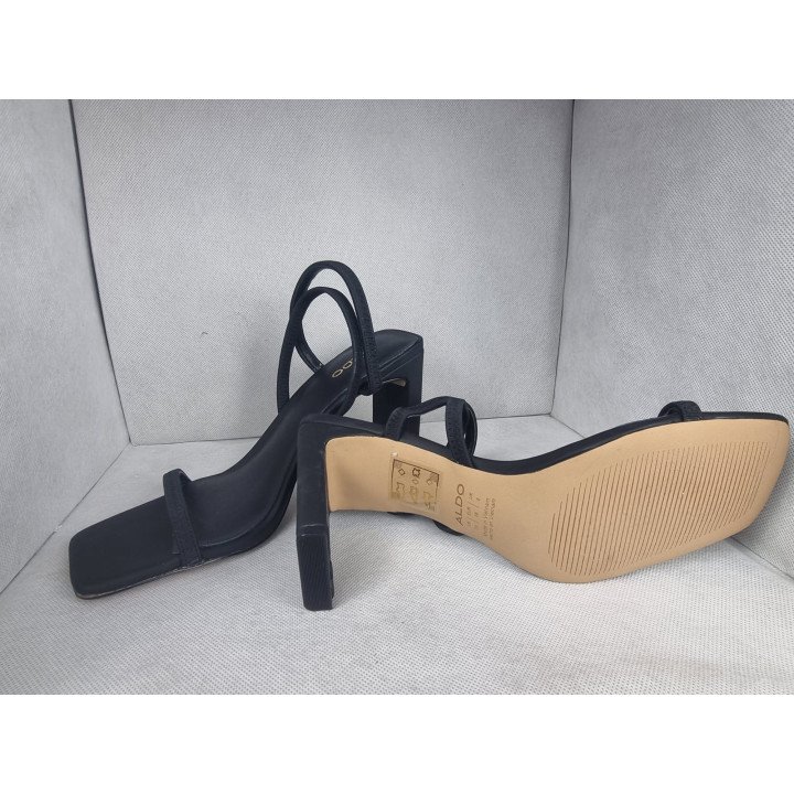 ALDO women’s black heeled sandals